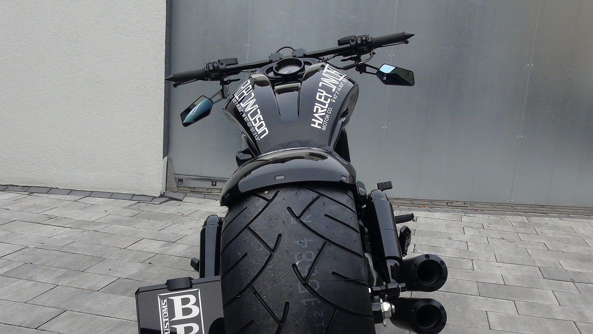 Custom Motorrad Rücklicht