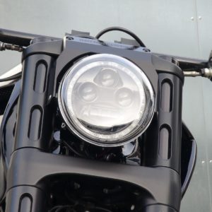 Lampenhalter -ring 7" Headlamp Mounting Bucket Harley Davi